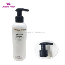 PET Plastic Bottle for shampoo cosmetic packaging with pump